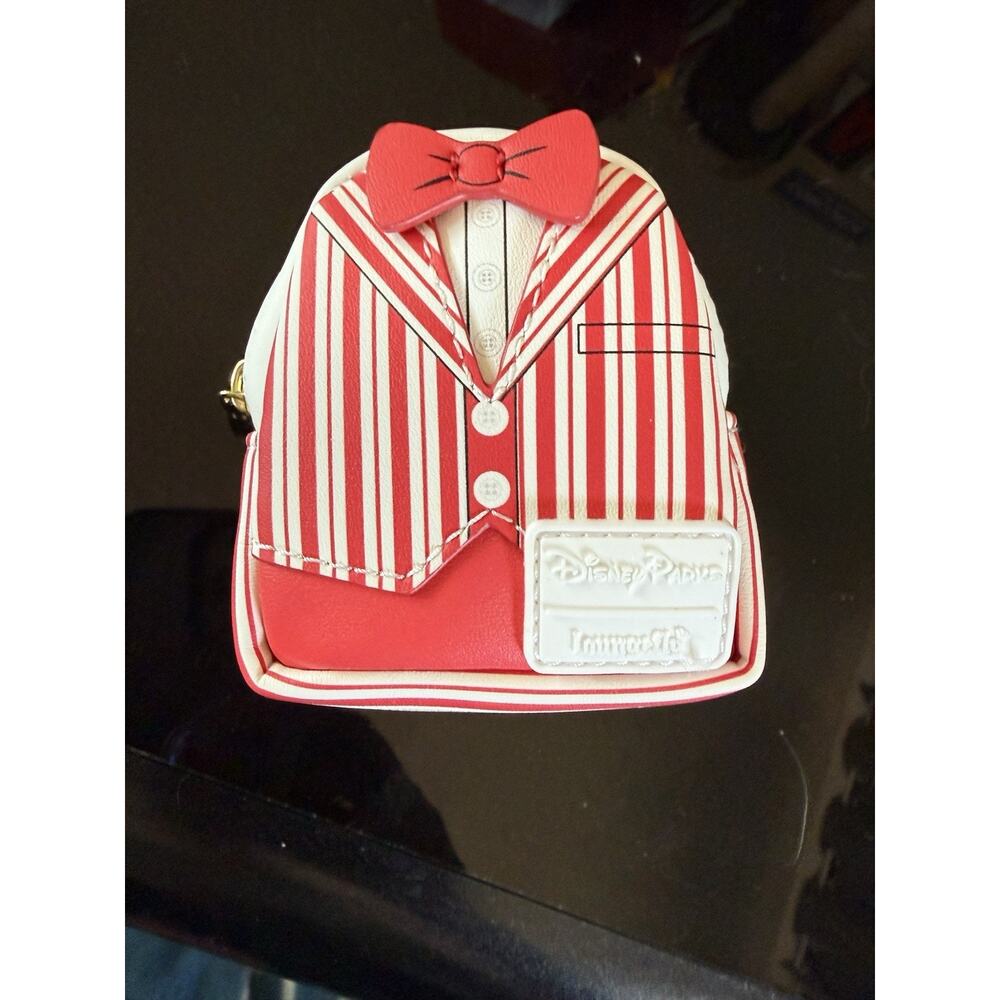 Disney Parks Cast member Loungefly Mini Backpack Bag Charm Confirmed Dapper Dan
